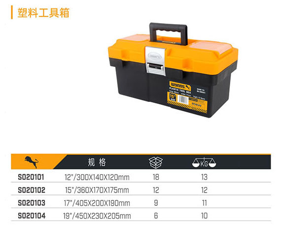 S020101 S020102 S020103 S020104 塑料工具箱