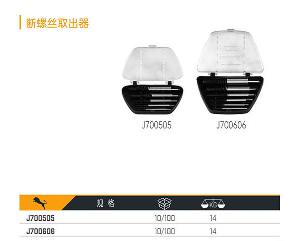 J700505 J700606 斷螺絲取出器