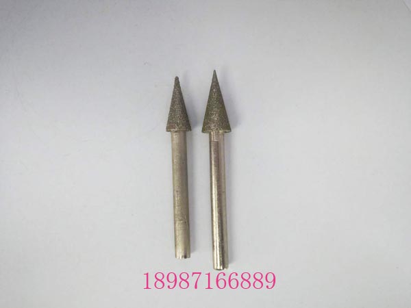 金剛石磨頭三角尖6mm-10-12